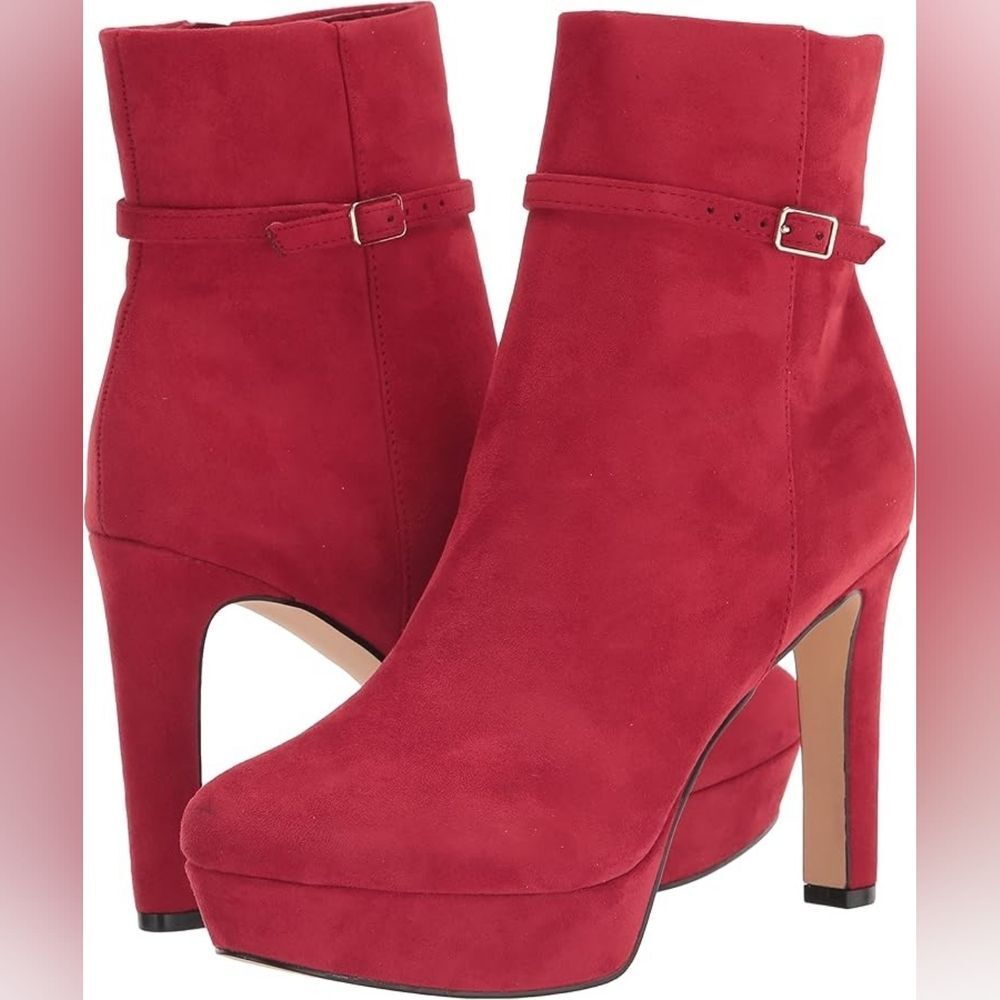 (S-4152)   Nine West womens Gripe2 Ankle Boot Sz 9